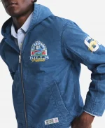 Bills x Abercrombie Bomber Hooded Jacket - Image 5