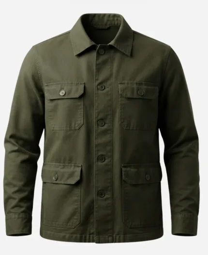 Billy Nolan TV Series Carrie Season 01 Arthur Conti Green Cotton Jacket 