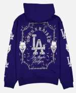 Born x Raised LA Dodgers 2026 Royal Chain Hoodie