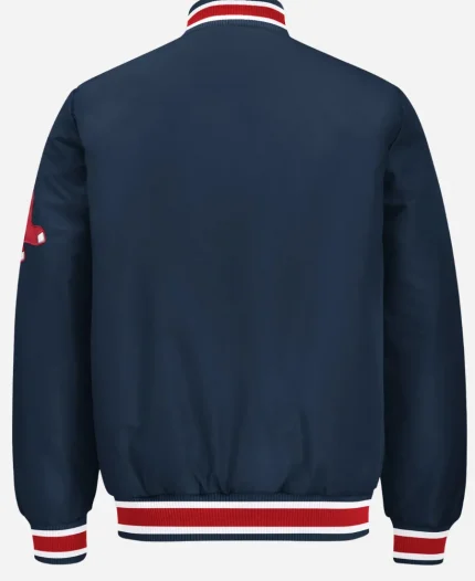 Boston Red Sox Across Satin Varsity Jacket