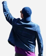Brad Pitt San 74th San Sebastián International Festival Suede Jacket
