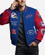 Buffalo Bills NFL Conquer Every Field Varsity Jacket