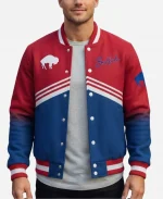 NFL Buffalo Bills National Football League Red & Blue Varsity Jacket