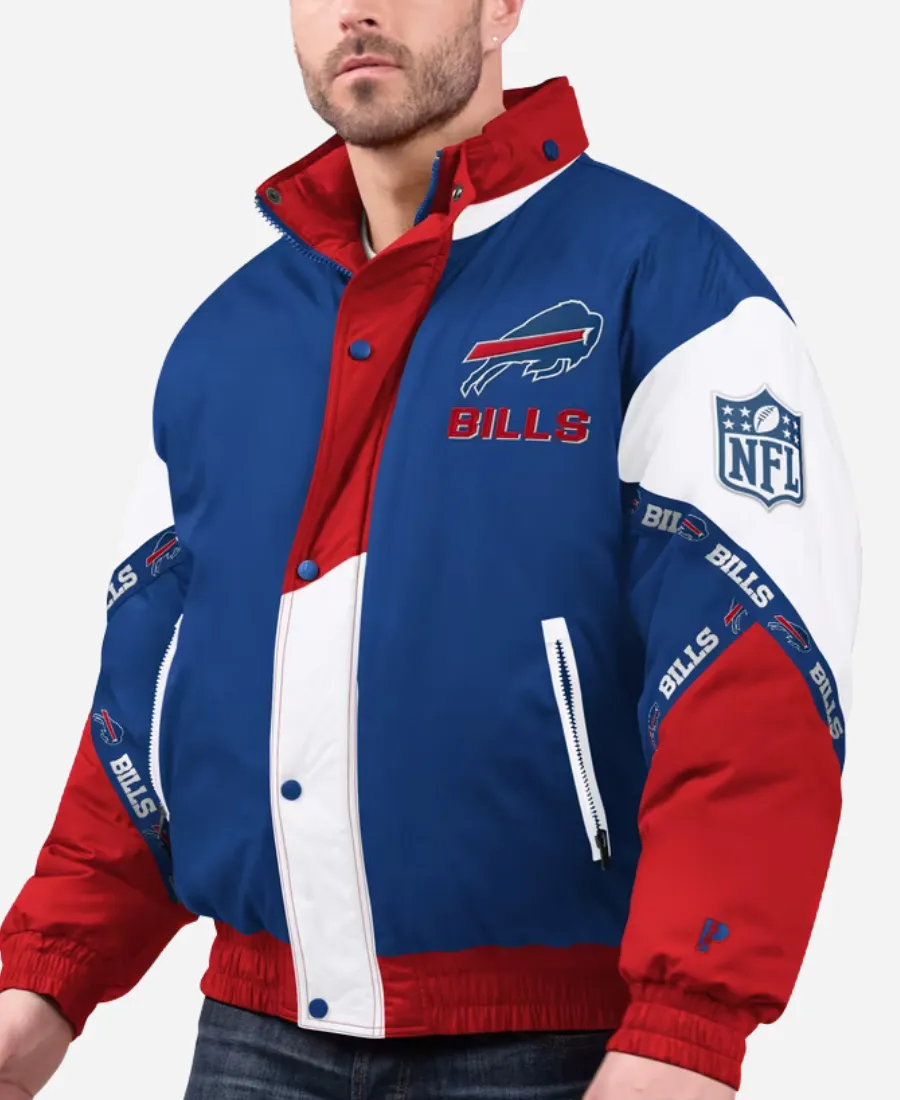 Buffalo Bills Pro Player Royal Hoodie Jacket NFL Team Buffalo Bills 2026 Pro Player Full-Zip Hoodie Jacket