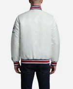 NFL Buffalo Bills 2026 Retro Game Day Satin Varsity Jacket