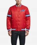 Buffalo Bills Starter Courtside Satin Varsity Jacket