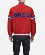NFL Buffalo Bills 2026 Courtside Starter Red Varsity Jacket