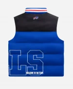 Buffalo Bills Team Royal Blue Puffer Vest