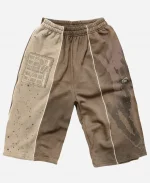 CJ x Nike Cactus Court Paneled Long Sweatshorts