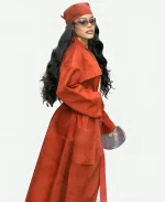 Calvin Klein SS27 NYFW Teyana Taylor Coat