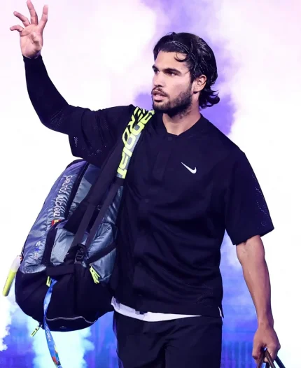 NIke Carlos Alcaraz US Open 2026 Pre Match Black Shirt