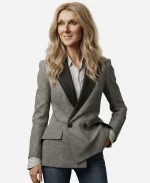 Céline Dion Eton College 2026 Paris Grey Blazer