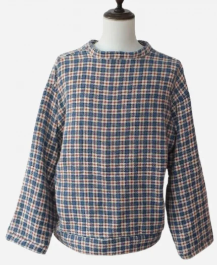 Charlie Zakkour Next Gen NYC S02 Check Print Sweatshirt