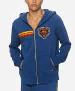 Chicago Bears Aviator Nation Full-Zip Hoodie