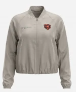Chicago Bears 2026 Lululemon Downtown Tan Breezily Beige Bomber Jacket