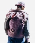 Chris Brown R&B Tour Pink Varsity Jacket