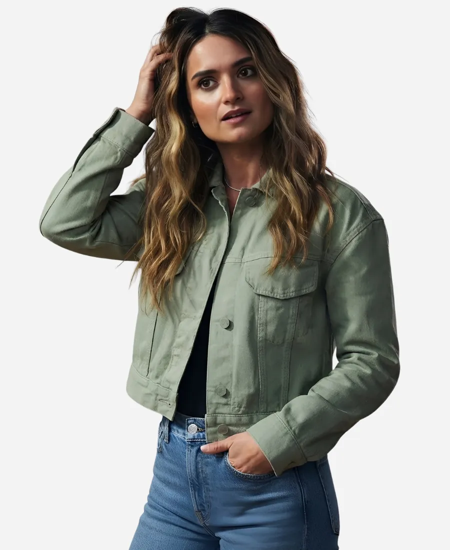 Chris Hargensen Carrie Season 01 Green Jacket Chris Hargensen Carrie S01 Green Jacket