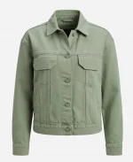 Chris Hargensen Tv Series Carrie Season 01 Alison Thornton Green Cotton Jacket
