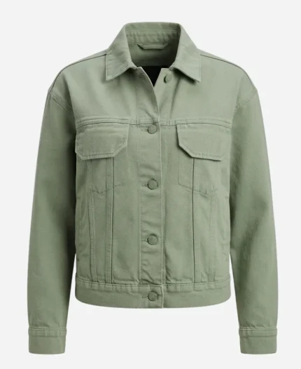 Chris Hargensen Tv Series Carrie Season 01 Alison Thornton Green Cotton Jacket
