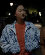 Christine Chun Ted Lasso S04 Floral Track Jacket