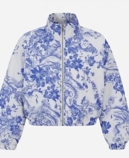 Christine Chun Ted Lasso Season 04 Floral Track Jacket