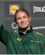 Croke Park Conference Katie Taylor Green Track Jacket