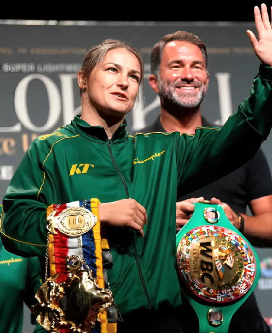 Croke Park Conference Katie Taylor Green Track Jacket Croke Park Conference 2026 Katie Taylor Track Jacket
