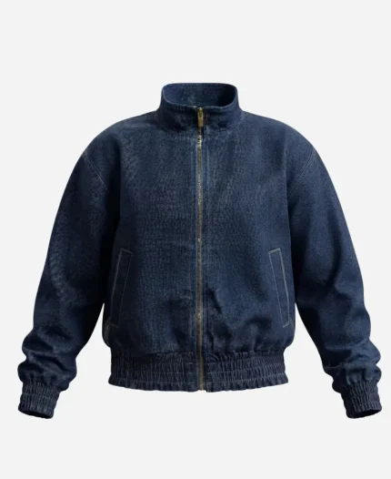 Croke Park Event 2026 Flora Pili Blue Denim Jacket