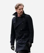 Damian Lewis The Runner 2026 Black Trench Coat