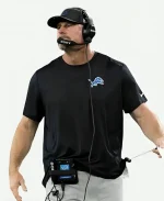 Coach Dan Campbell Detroit Lions 2026 Nike Black Dri-FIT T-Shirt