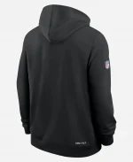 Denver Broncos Nike Black 2026 Crucial Catch Sideline Fleece Hoodie