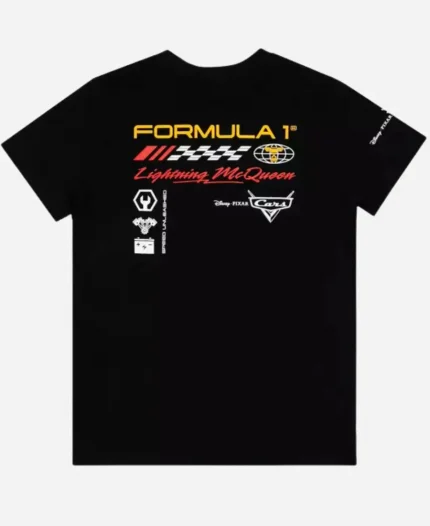 Disney and Pixar’s Cars F1 Lightning McQueen T-Shirt