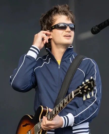 Djo Electric Picnic Festival 2026 Joe Keery Blue Track Jacket