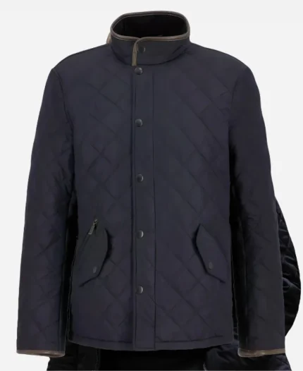 Douglas Booth The Blame S01 Quilted Jacket