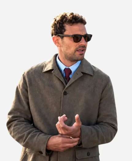 Eddie Horniman The Gentlemen S02 Theo James Wool Coat