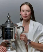 Elena Rybakina US Open Champion White Suit