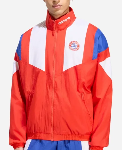 FC Bayern Muenchen Adidas 202627 Multi-Color Full-Zip EQT Track Jacket