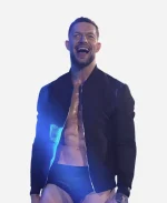 Finn Bálor WWE SmackDown Black Bomber Jacket
