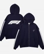 Formula 1 Pompeii X Racing Blue Zip Hoodie
