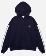 Pompeii x Formula 1 Racing 2026 Navy Blue Zip-Up Fleece Hoodie 