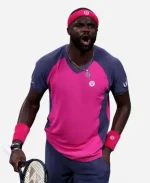 Tennis US Open 2026 Lululemon Frances Tiafoe Pink T-Shirt
