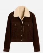 Gap x A.P.C. 2026 Icon Brown Corduroy Cropped Jacket