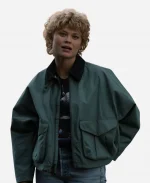 Hannah Shetler Lanterns S01 Green Bomber Jacket