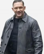 Harry Da Souza Tv Series MobLand Season 02 Tom Hardy Black Leather Jacket