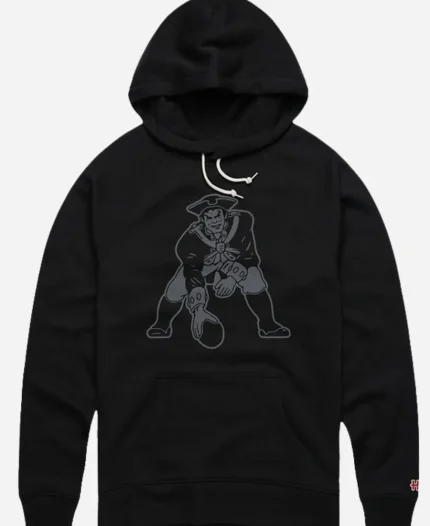 Homage New England Patriots 2026 ’79 Blackout Black Hoodie