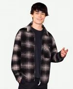 Jacob Whiteduck-Lavoie New York In Moncler Event Plaid Jacket