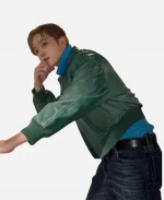 Jeong Yun-ho Milan FW Leather Jacket
