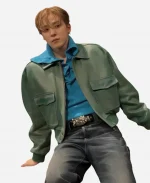 Jeong Yun-ho Milan Fashion Week Spring & Summer Leather Jacket