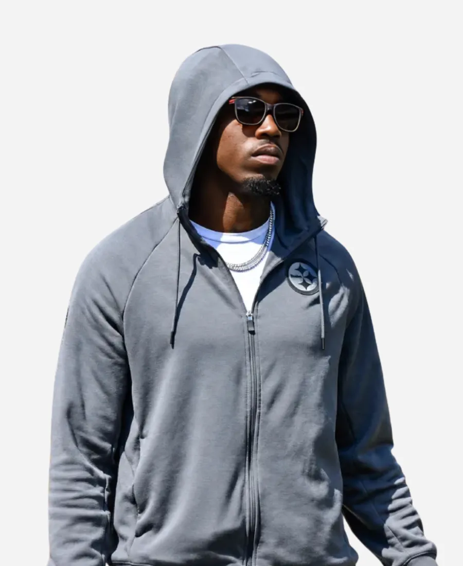 Joey Porter Jr Pittsburgh Steelers 2026 Hooded Jacket Joey Porter Jr Pittsburgh Steelers Hooded Jacket