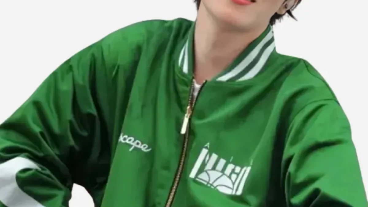 BTS Jung Hoseok Nike Coach Jacket | BTS J-hope Green Jacket